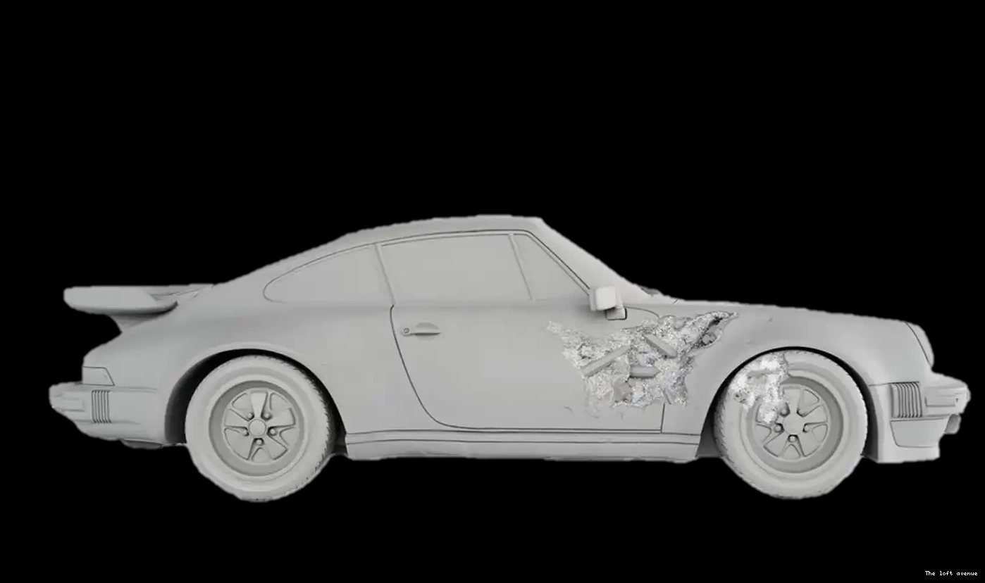 TURBO ERODED PORSCHE RELIC 911 0504